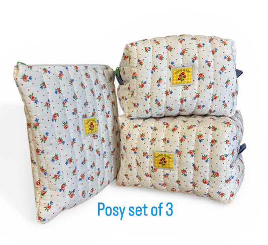 Posy set of 3